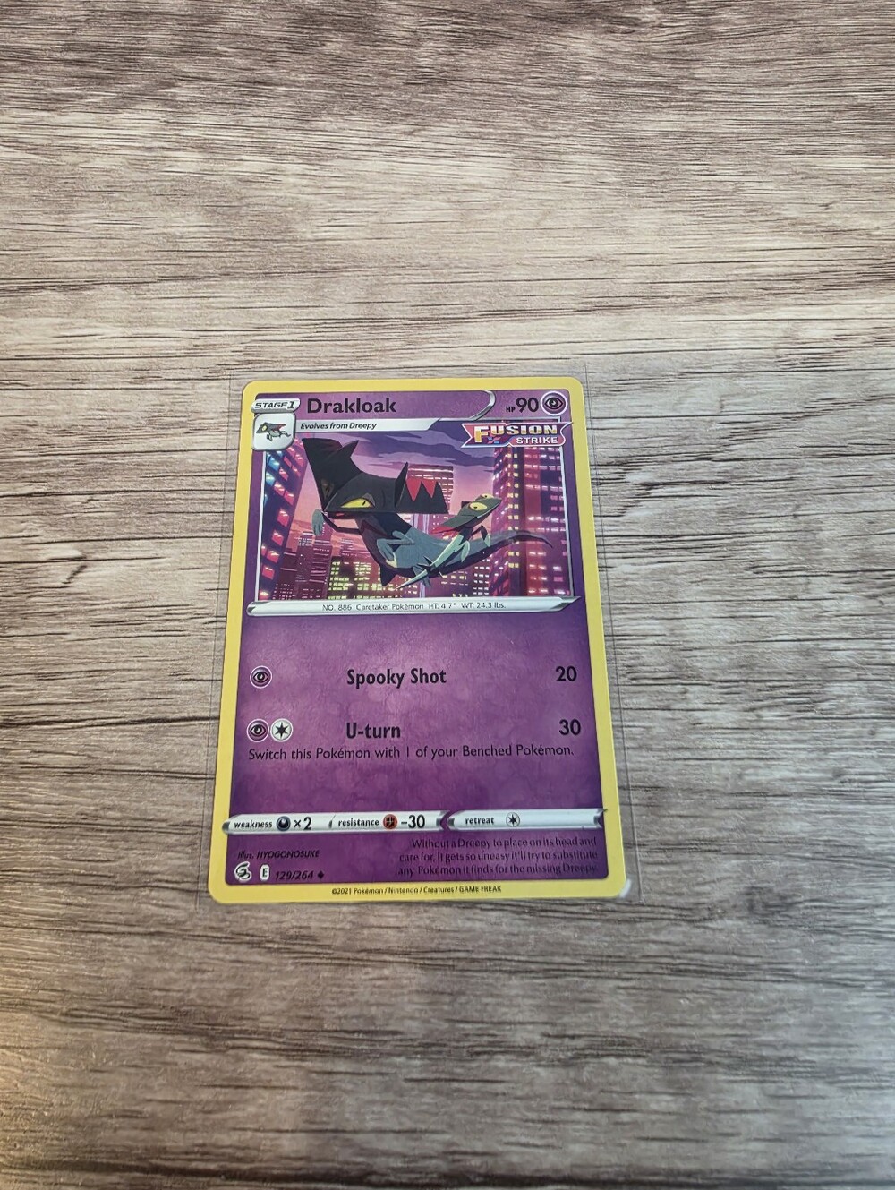 💫BUY 5 FOR $26 Pokemon Drakloak Card